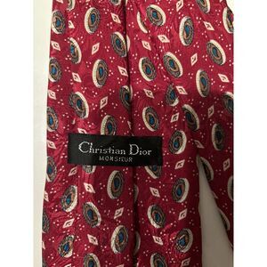 CHRISTIAN DIOR Men's Vintage Designer Monsieur ‎ 100% Silk Tie